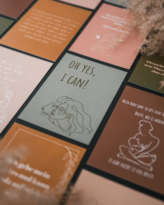 Affirmationskarten "stillen"