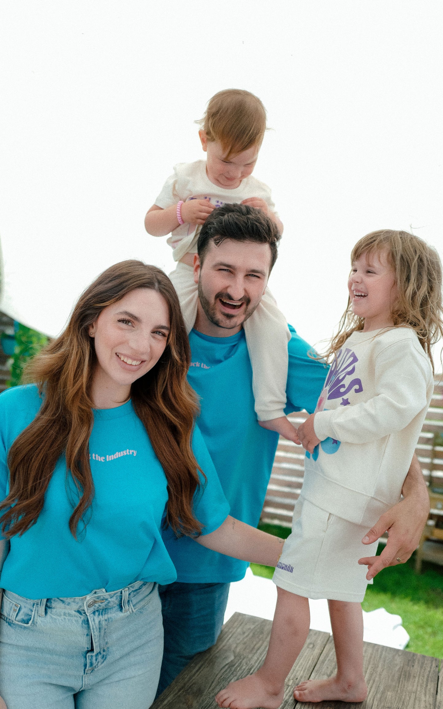 Kids Pulli - In Boobs I trust - lila/blau