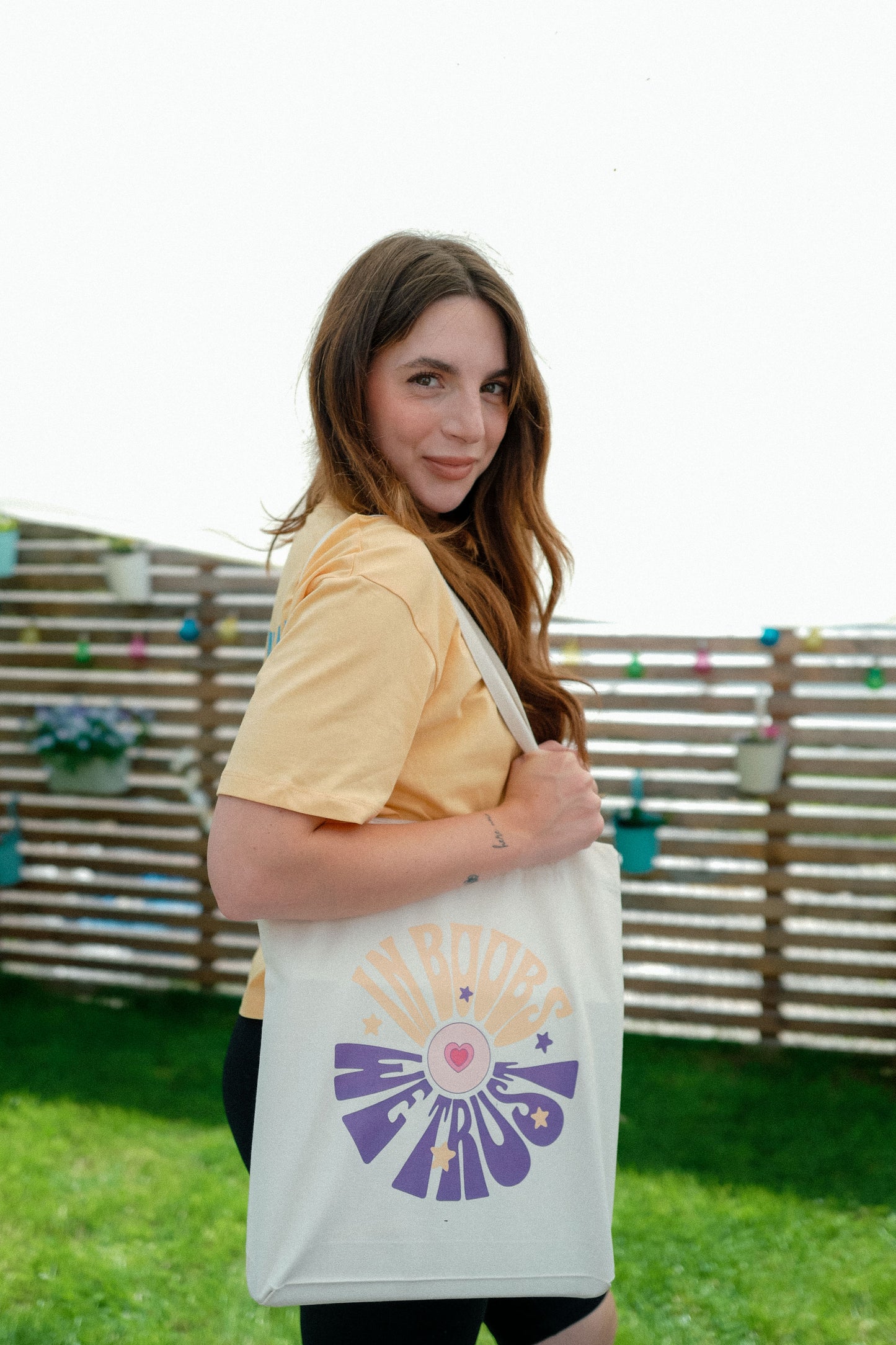 Eco Bag - blau/lila