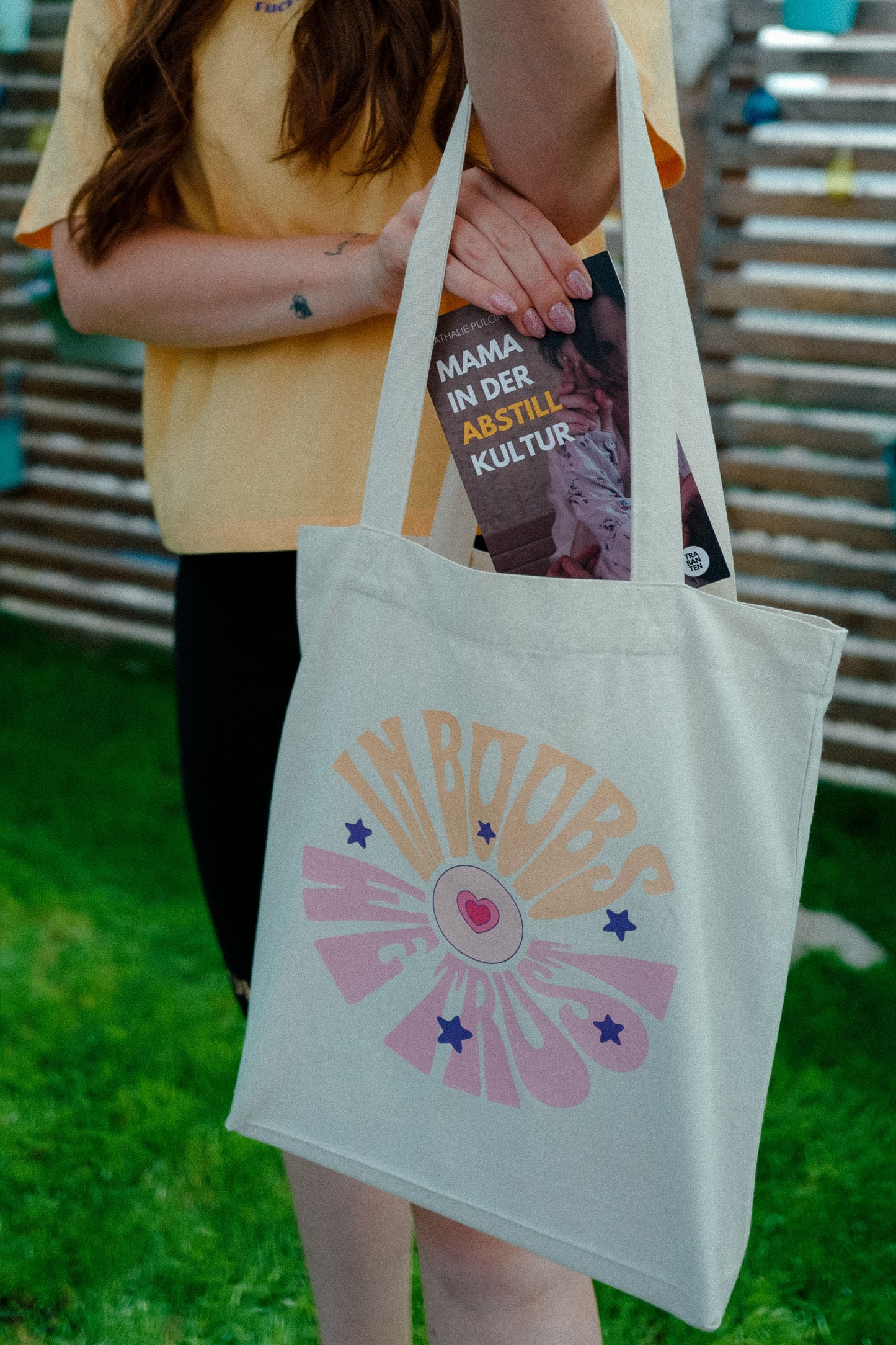 Eco Bag - blau/lila