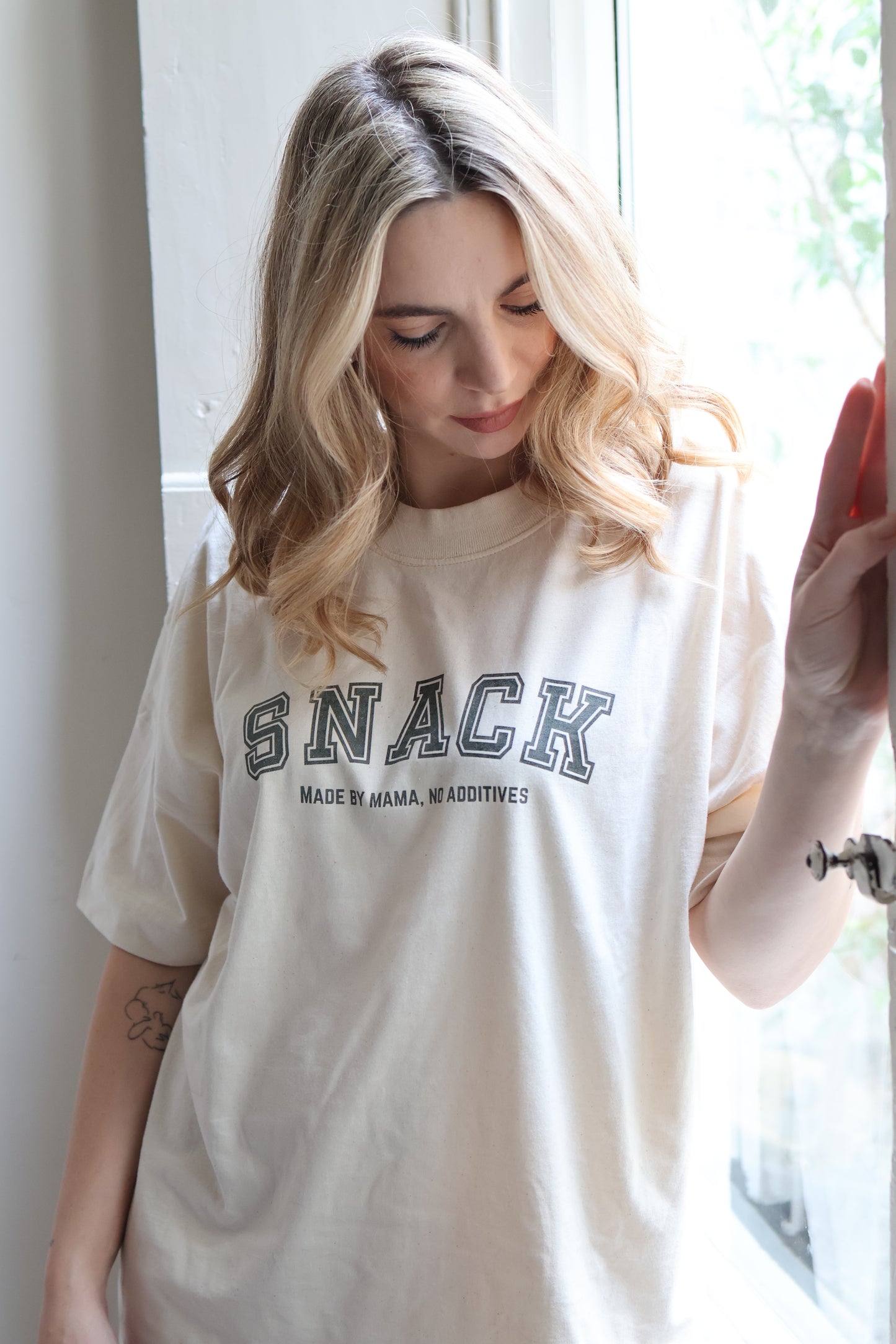 Snack - Shirt Grey - Beige