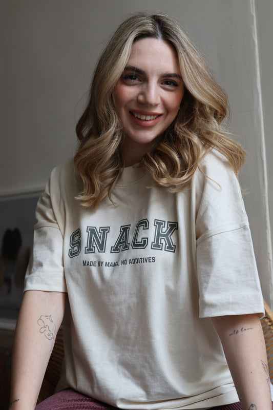 Snack - Shirt Beige - Grün