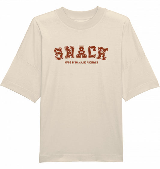 SNACK - Shirt Beige - Rot